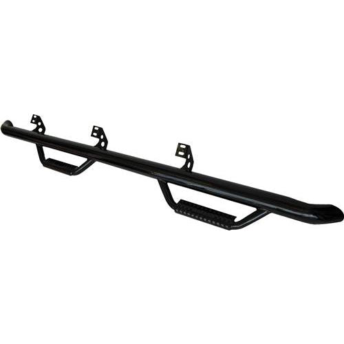 Smittybilt NERF STEPS - 4 STEP - GLOSS BLACK DODGE 09-14 RAM 1500 CREW CAB - 5.7' BED D0989CC