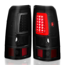 Load image into Gallery viewer, ANZO 311331 1999-2002 Chevy Silverado 1500 LED Taillights Plank Style Black w/Smoke Lens