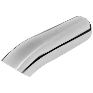 Flowmaster 15341 Exhaust Tip - 3.00 in. Turn Down Brushed SS Fits 2.50 in. Tubing - weld on