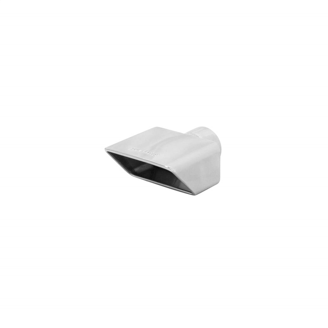 Flowmaster 15354 Exhaust Tip - 2.50 in. Polished Angle Rolled Edge