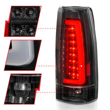 Load image into Gallery viewer, ANZO 311344 1999-2000 Cadillac Escalade LED Taillights Black Housing Clear Lens Pair