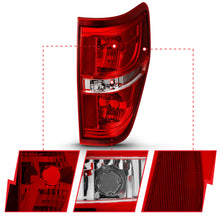 Load image into Gallery viewer, ANZO 311299 2009-2014 Ford F-150 Euro Taillight Red/Clear (W/O Bulb)