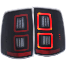 Load image into Gallery viewer, ANZO 311273 LED Black 13-17 Dodge Ram 1500/2500/3500 LED Taillights Black