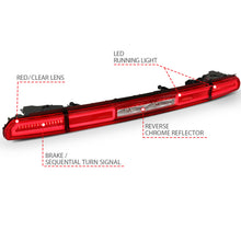 Load image into Gallery viewer, ANZO 321348 08-10 Dodge Challenger LED Taillights - Red/Clear w/Sequential Turn Signal