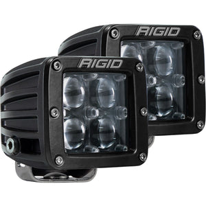 RIGID D-Series PRO LED Light Hyperspot Optic Surface Mount Black Housing Pair