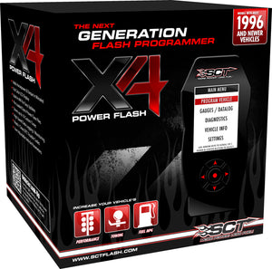SCT Performance 7416 SCT 99-14 GM Cars & Trucks X4 Power Flash Programmer