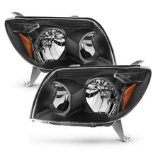 Load image into Gallery viewer, ANZO 111394 2003-2005 Toyota 4Runner Crystal Headlights Black