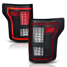 Load image into Gallery viewer, ANZO 311293 15-17 Ford F-150 LED Taillights Black w/ Sequential