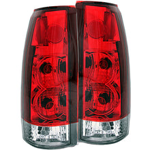 Load image into Gallery viewer, ANZO 211140 1999-2000 Cadillac Escalade Taillights Red/Clear - New Gen