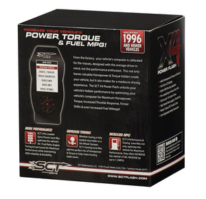 SCT Performance 7015 SCT 96-16 Ford Cars & Trucks (Gas & Diesel) X4 Power Flash Programmer