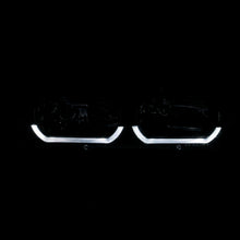 Load image into Gallery viewer, ANZO 111299 1988-1998 Chevrolet C1500 Crystal Headlights Black w/ Low - Brow
