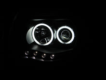 Load image into Gallery viewer, ANZO 121282 2005-2011 Toyota Tacoma Projector Headlights w/ Halo Black