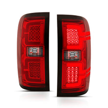 Load image into Gallery viewer, ANZO 311292 2014-2018 Chevy Silverado 1500 LED Taillights Red/Clear