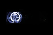 Load image into Gallery viewer, ANZO 111015 1998-2005 Chevrolet S-10 Projector Headlights w/ Halo Black