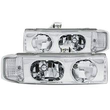 Load image into Gallery viewer, ANZO 111077 1999-2002 Toyota 4Runner Crystal Headlights Black