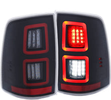 Load image into Gallery viewer, ANZO 311273 LED Black 13-17 Dodge Ram 1500/2500/3500 LED Taillights Black