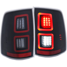 Load image into Gallery viewer, ANZO 311273 LED Black 13-17 Dodge Ram 1500/2500/3500 LED Taillights Black