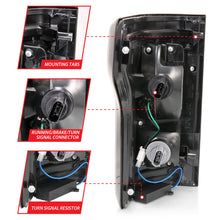 Load image into Gallery viewer, ANZO 311293 15-17 Ford F-150 LED Taillights Black w/ Sequential
