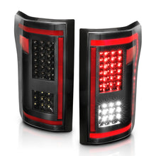 Load image into Gallery viewer, ANZO 311293 15-17 Ford F-150 LED Taillights Black w/ Sequential