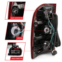 Load image into Gallery viewer, ANZO 311303 2007-2013 Chevy Silverado Taillight Red/Clear Lens (OE Replacement)