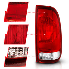 Load image into Gallery viewer, ANZO 311307 1997-2003 Ford F-150 Taillight Red/Clear Lens (OE Replacement)