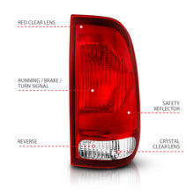 Load image into Gallery viewer, ANZO 311307 1997-2003 Ford F-150 Taillight Red/Clear Lens (OE Replacement)