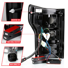 Load image into Gallery viewer, ANZO 311314 18-19 Ford F-150 LED Taillight Black Housing Clear Lens Red Light Bar W/Sequential