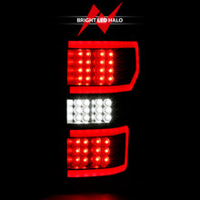 Load image into Gallery viewer, ANZO 311314 18-19 Ford F-150 LED Taillight Black Housing Clear Lens Red Light Bar W/Sequential
