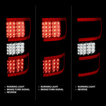 Load image into Gallery viewer, ANZO 311315 2018-2019 Ford F-150 LED Taillight Smoke (Red Light Bar) (w/ Sequential)