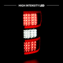 Load image into Gallery viewer, ANZO 311315 2018-2019 Ford F-150 LED Taillight Smoke (Red Light Bar) (w/ Sequential)