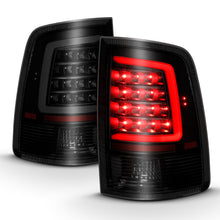 Load image into Gallery viewer, ANZO 311319 2009-2018 Dodge Ram 1500 LED Taillight Plank Style Black w/Smoke Lens
