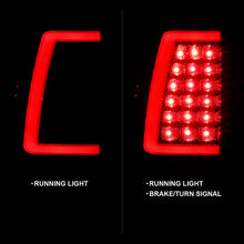 Load image into Gallery viewer, ANZO 311330 1999-2002 Chevy Silverado 1500 LED Taillights Plank Style Black w/Clear Lens