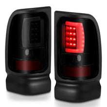 Load image into Gallery viewer, ANZO 311340 1994-2001 Dodge Ram 1500 LED Taillights Plank Style Black w/Smoke Lens