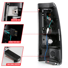 Load image into Gallery viewer, ANZO 311345 1999-2000 Cadillac Escalade LED Taillights Black Housing Smoke Lens Pair