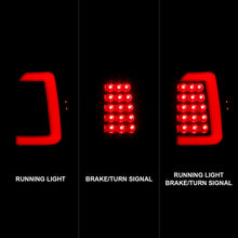 Load image into Gallery viewer, ANZO 311347 1997-2004 Dodge Dakota LED Taillights Black Housing Clear Lens Pair