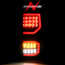 Load image into Gallery viewer, ANZO 311336 2007-2013 Toyota Tundra LED Taillights Plank Style Black w/Clear Lens