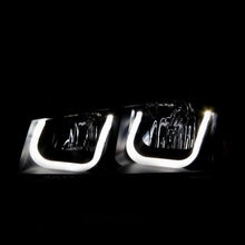 Load image into Gallery viewer, ANZO 111312 2003-2006 Chevrolet Silverado 1500 Projector Headlights w/ U-Bar Black