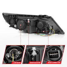 Load image into Gallery viewer, ANZO 111248 2011-2013 Kia Sorento Projector Headlights w/ Halo Black (CCFL)
