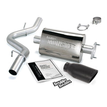 Load image into Gallery viewer, Banks Power 51314-B Monster Exhaust System - Single Exit - Black Obround Tip