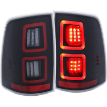 Load image into Gallery viewer, ANZO 311273 LED Black 13-17 Dodge Ram 1500/2500/3500 LED Taillights Black