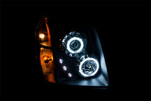 Load image into Gallery viewer, ANZO 111148 2007-2014 Gmc Yukon Projector Headlights w/ Halo Black (CCFL)