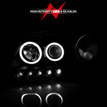 Load image into Gallery viewer, ANZO 111097 1997-2003 Ford F-150 Projector Headlights w/ Halo Black (CCFL)