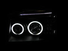 Load image into Gallery viewer, ANZO 111284 2007-2013 Gmc Sierra 1500 Projector Headlights w/ U-Bar Black