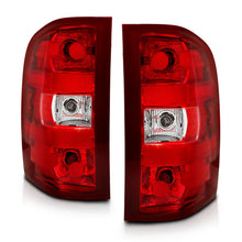 Load image into Gallery viewer, ANZO 311303 2007-2013 Chevy Silverado Taillight Red/Clear Lens (OE Replacement)