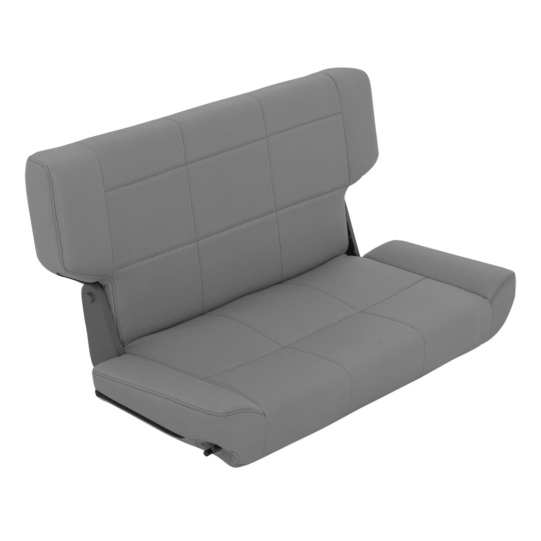 Smittybilt SEAT - REAR - FOLD & TUMBLE - DENIM GRAY JEEP 97-06 WRANGLER (TJ) 41511