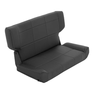 Smittybilt SEAT - REAR - FOLD & TUMBLE - DENIM BLACK JEEP 97-06 WRANGLER (TJ) 41515