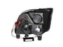 Load image into Gallery viewer, ANZO 121166 2005-2009 Ford Mustang Projector Headlights w/ Halo Black