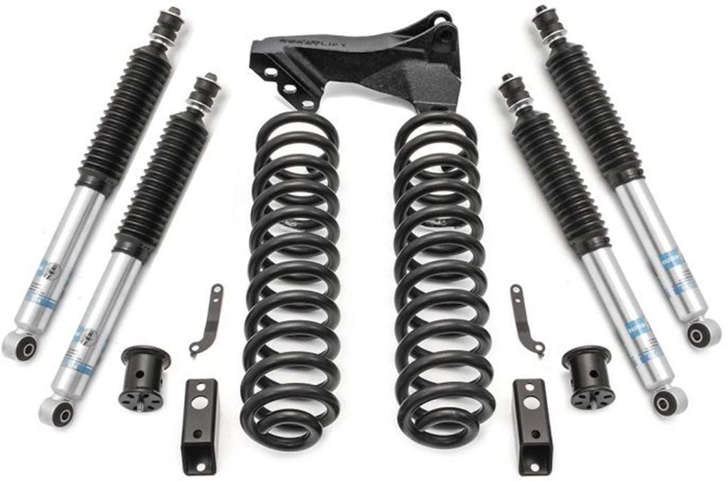 ReadyLIFT 46-2729 suspension 11-19 ford f250/f350 superduty 4wd coil spring leveling kit w/bilstein shocks
