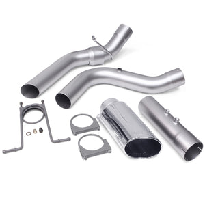 Banks Power 48947 17+ GM Duramax L5P 2500/3500 Monster Exhaust System - SS Single Exhaust w/ Chrome Tip