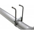 Load image into Gallery viewer, Rebel XD Series 4" 409 Stainless Steel DPF-Back Exhaust System w/ Dual Black Tips